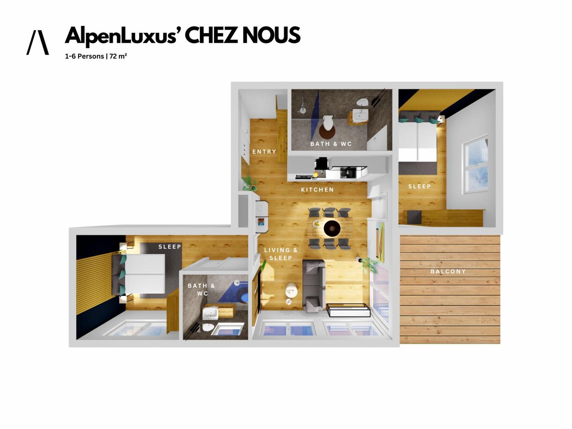 Chez Nous - Balcony Und Car Park By Alpenluxus Appartements ฟือเกน ภายนอก รูปภาพ